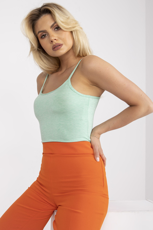 Šviesiai žalios spalvos melanžinio...