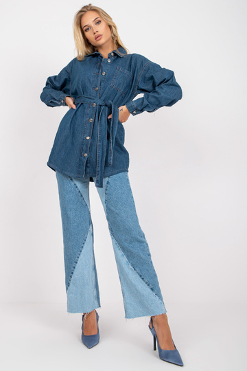 Mėlyni moteriški džinsiniai...