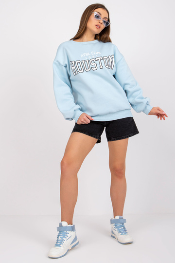 Šviesiai mėlynas megztinis... 2