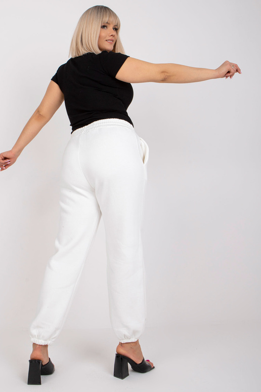 Banni White plius dydžio medvilninės...