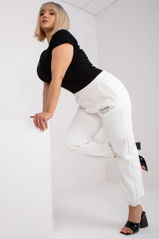 Banni White plius dydžio medvilninės...