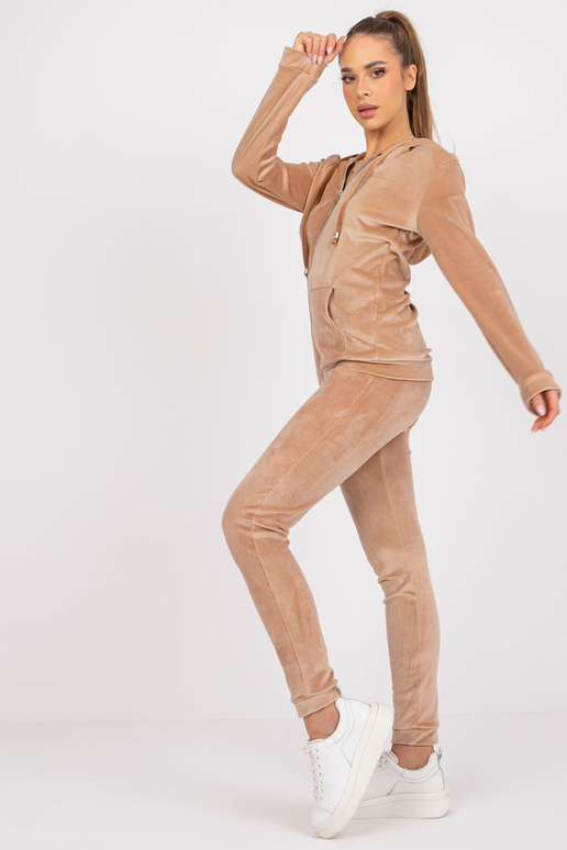 Smėlio spalvos dviejų dalių...