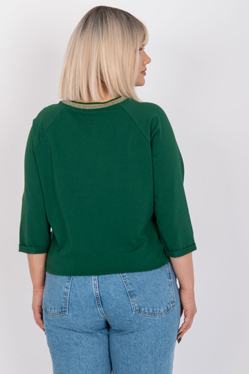 Tamsiai žalia plius dydžio... 2