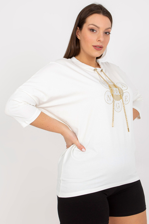 Ecru plius dydžio palaidinė su...