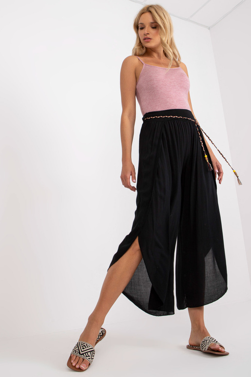 Juodos kelnės su skeltukais OCH BELLA