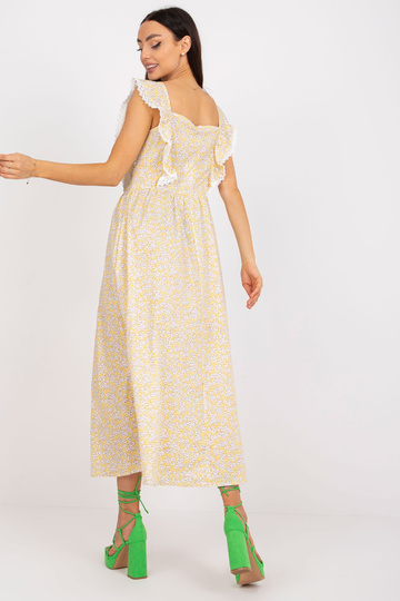 Geltona medvilninė vasarinė... 2