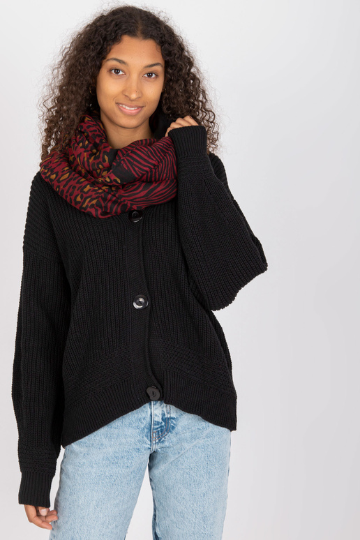 Juodos ir bordo spalvos kaminas...