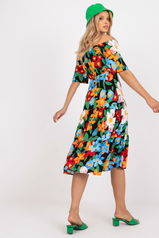 Juoda ispaniška midi suknelė su...