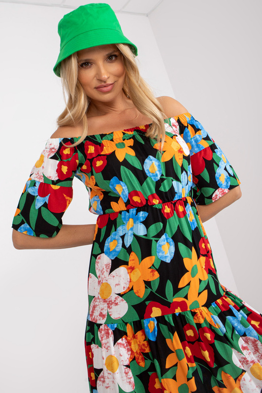 Juoda ispaniška midi suknelė su...