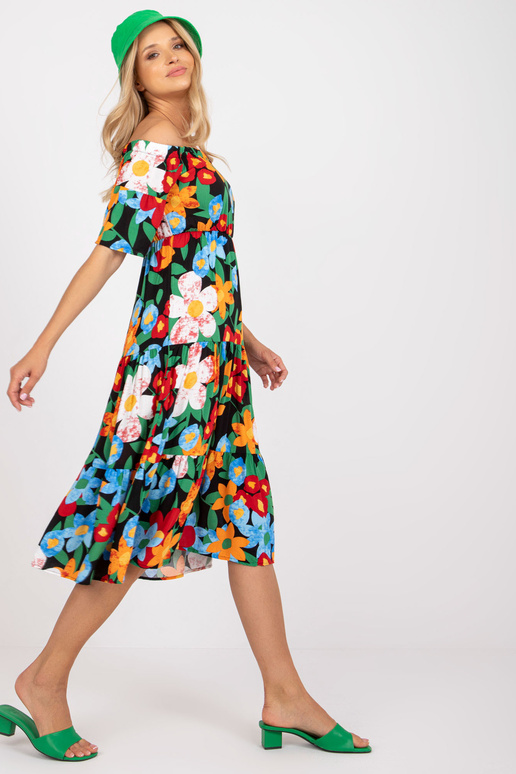 Juoda ispaniška midi suknelė su...