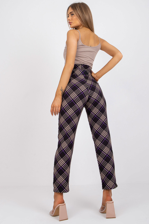 Juodos ir violetinės languotos kelnės... Juodos ir violetinės languotos kelnės...