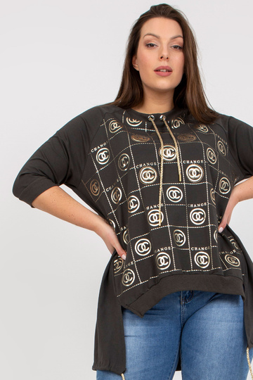 Khaki spalvos asimetrinė... 2