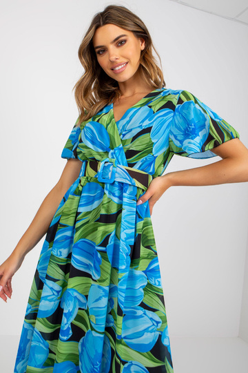 Mėlyna ir juoda raštuota... 2