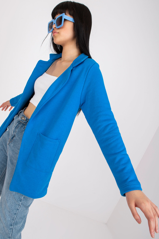 Tamsiai mėlyna sportinio stiliaus...