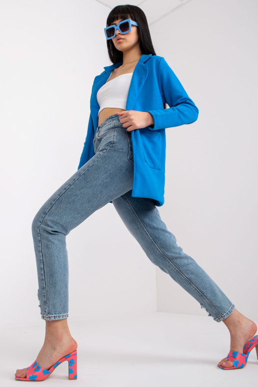 Tamsiai mėlyna sportinio stiliaus...