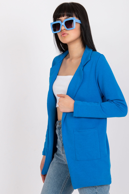 Tamsiai mėlyna sportinio stiliaus...