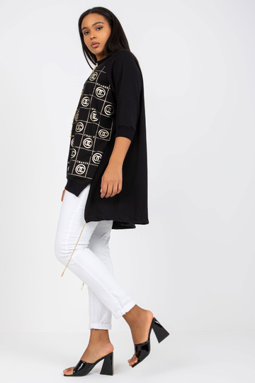 Juoda asimetrinė plius...