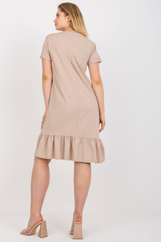 Smėlio spalvos paprasta plius dydžio...