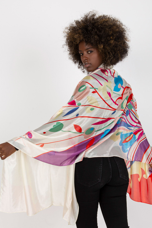 Elegantiškas geltonas stropas su raštais