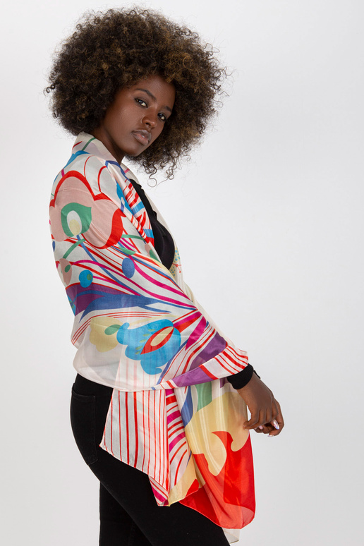 Elegantiškas geltonas stropas su raštais