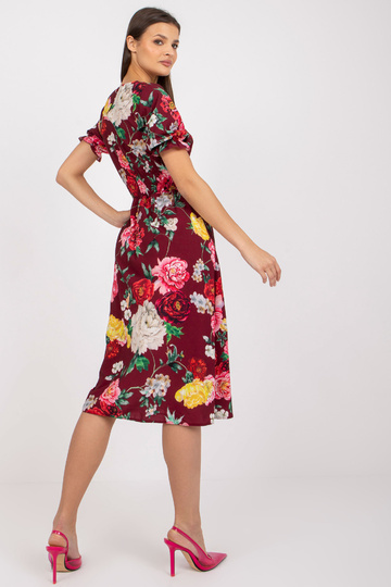 Bordo spalvos gėlėta... 2