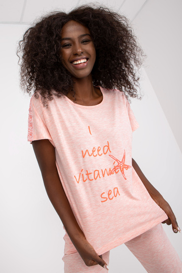 Rožinė dviejų dalių pižama...