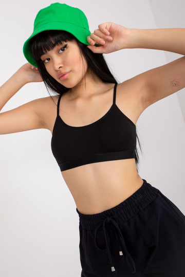 Juodas sportinis crop top...