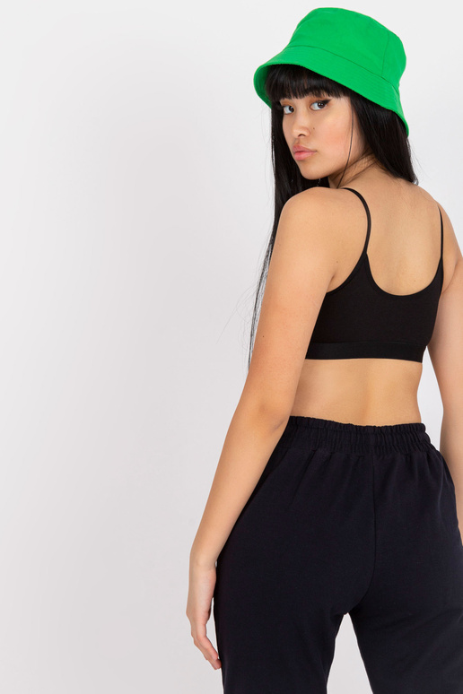 Juodas sportinis crop top su... Juodas sportinis crop top su...