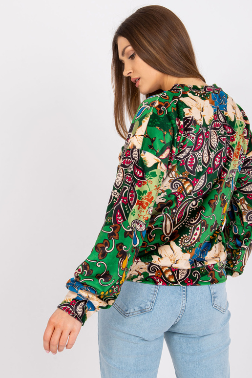 Moteriška žalia palaidinė su rubino... Moteriška žalia palaidinė su rubino...