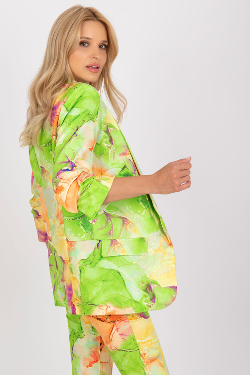 Šviesiai žalios spalvos rašto švarkas...