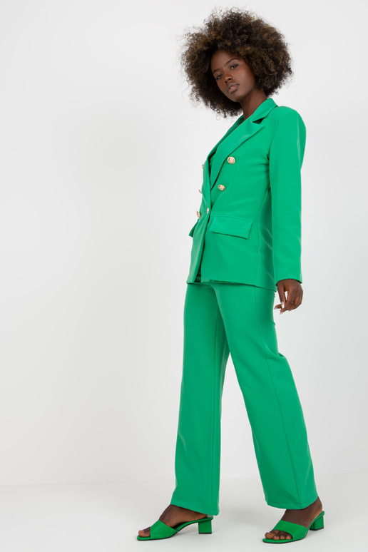 Žalias klasikinis švarkas su dvigubu... Žalias klasikinis švarkas su dvigubu...