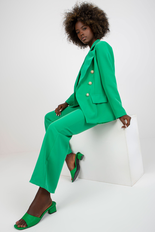 Žalias klasikinis švarkas su dvigubu... Žalias klasikinis švarkas su dvigubu...