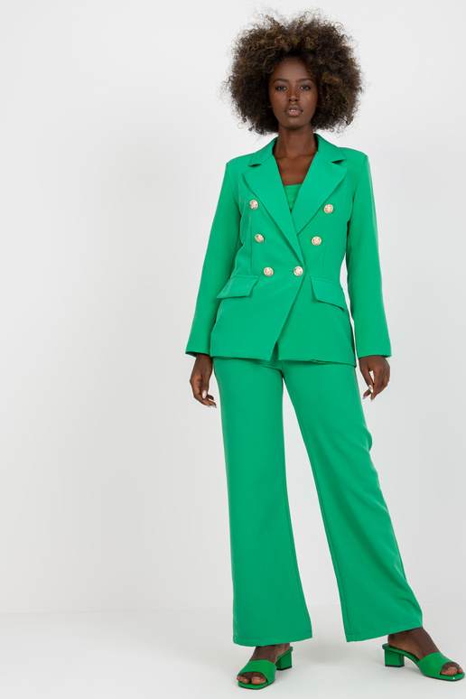 Žalias klasikinis švarkas su dvigubu... Žalias klasikinis švarkas su dvigubu...