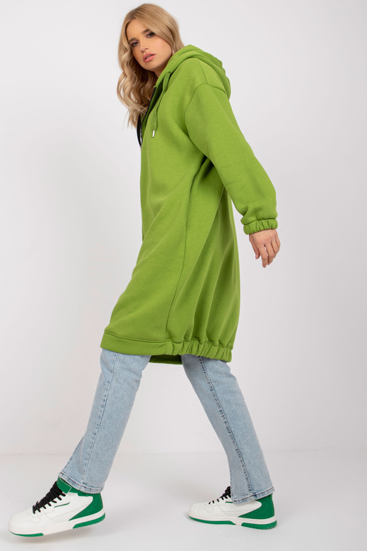 Šviesiai žalias bazinis megztinis...