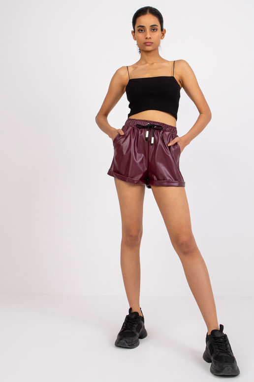 Kaštoniniai laisvalaikio šortai iš...