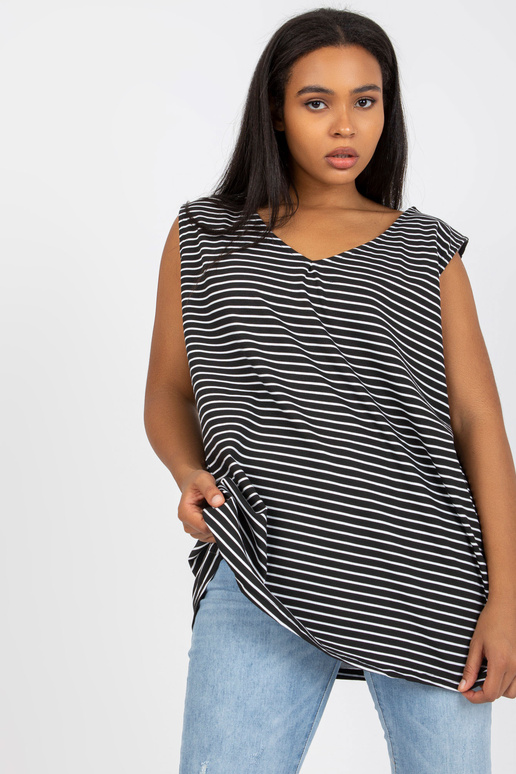 Juodai baltas plius dydis V formos...