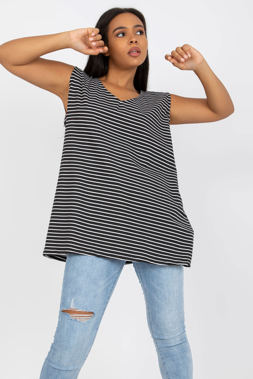 Juodai baltas plius dydis V formos...