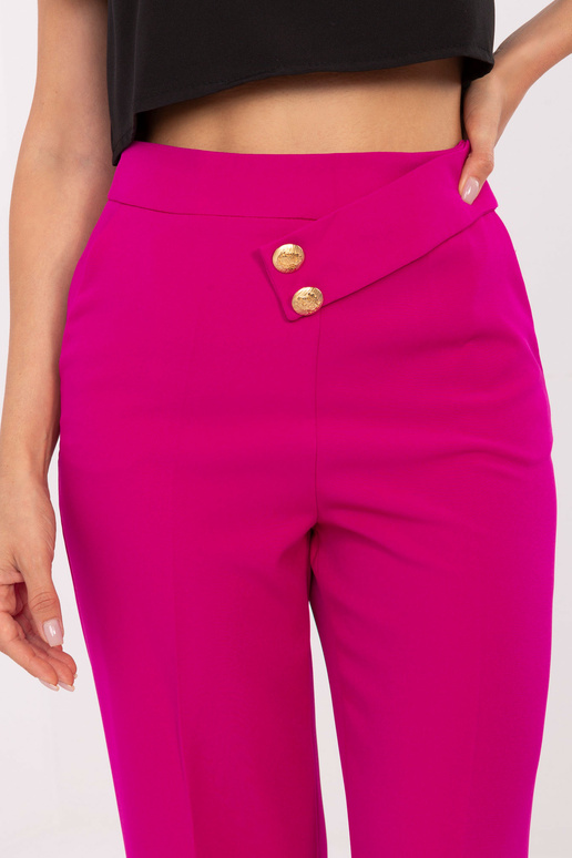 Fuksijos spalvos plataus audinio...