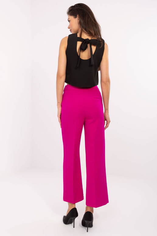 Fuksijos spalvos plataus audinio...