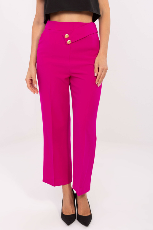 Fuksijos spalvos plataus audinio...