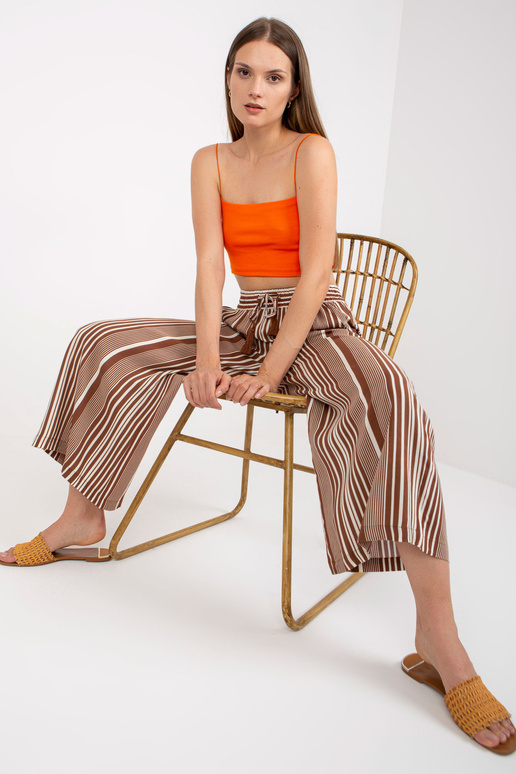 Rudos plačios kelnės iš SUBLEVEL...