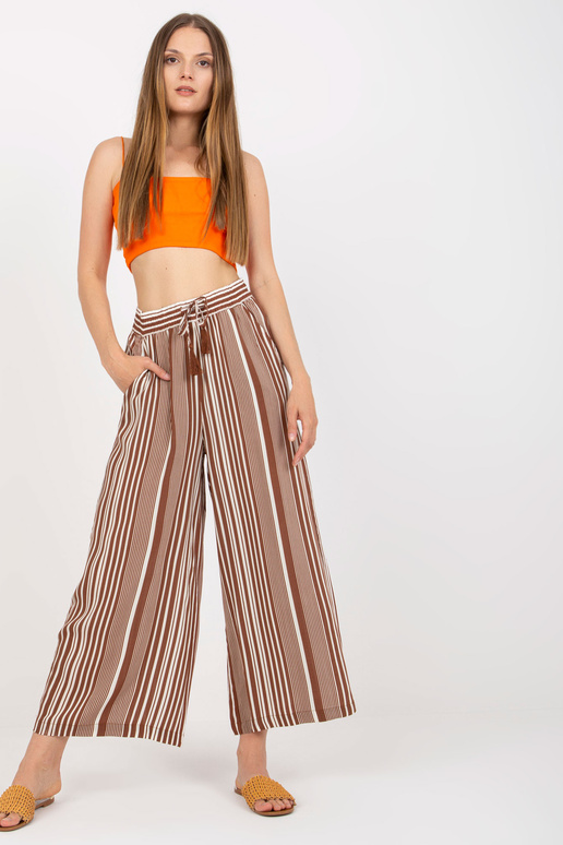 Rudos plačios kelnės iš SUBLEVEL...