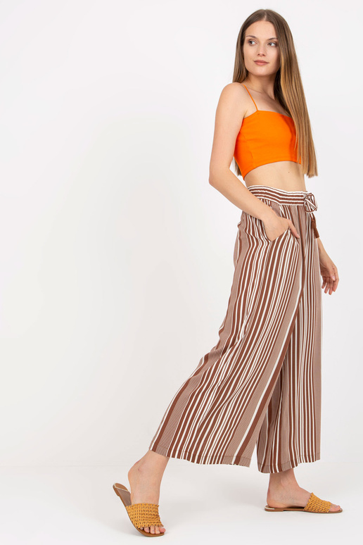 Rudos plačios kelnės iš SUBLEVEL...