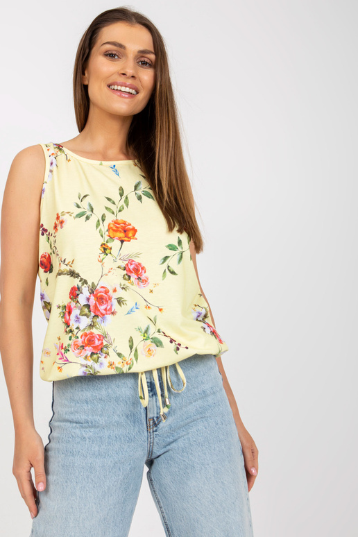 Šviesiai geltono rašto viršutinė...