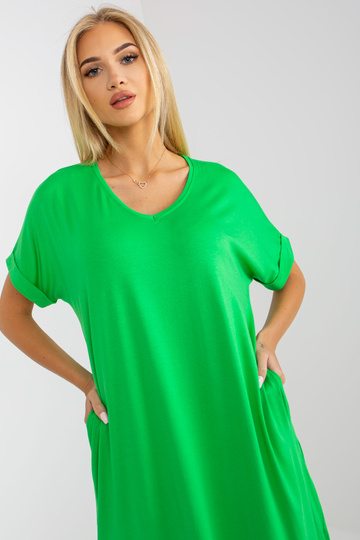 Žalia oversize suknelė su...