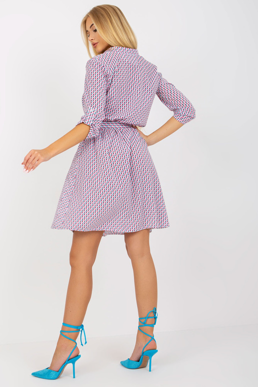 Balta ir rožinė laisvalaikio suknelė...