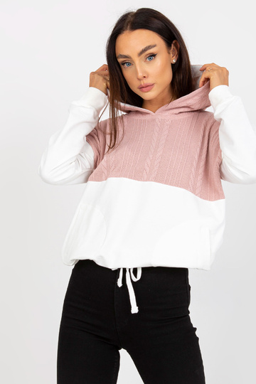 Rožinis ir baltas gobtuvas...