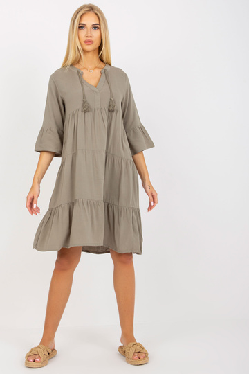 Khaki spalvos viskozės... 2