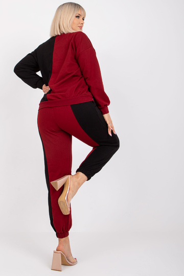 Burgundy Black Plus Size... 2