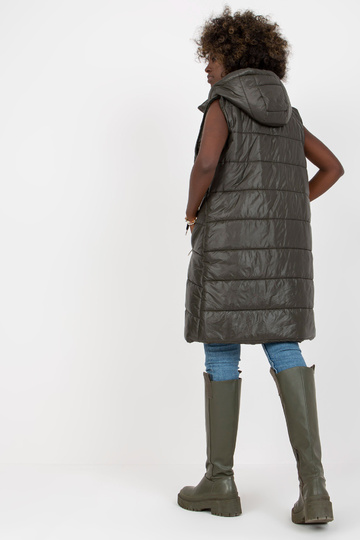 Khaki spalvos dygsniuota...